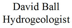 David Ball Hydrogeologist