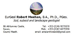 Consultant Geologist Dr. Robert Meehan